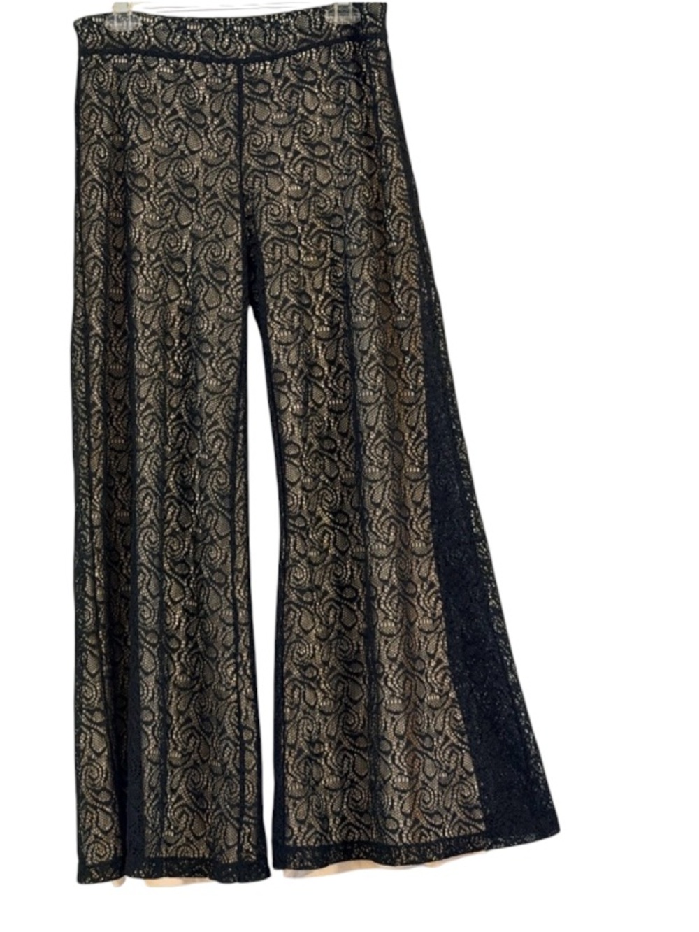 Boston Proper Black Wide Leg Lace Pants Size S - Picture 6 of 14